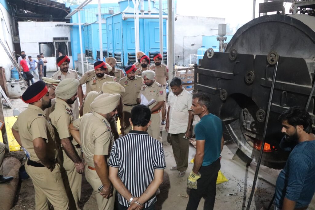 Jalandhar News जालंधर ग्रामीण पुलिस ने एनडीपीएस अधिनियम के तहत जब्त नशीले पदार्थों को किया नष्ट