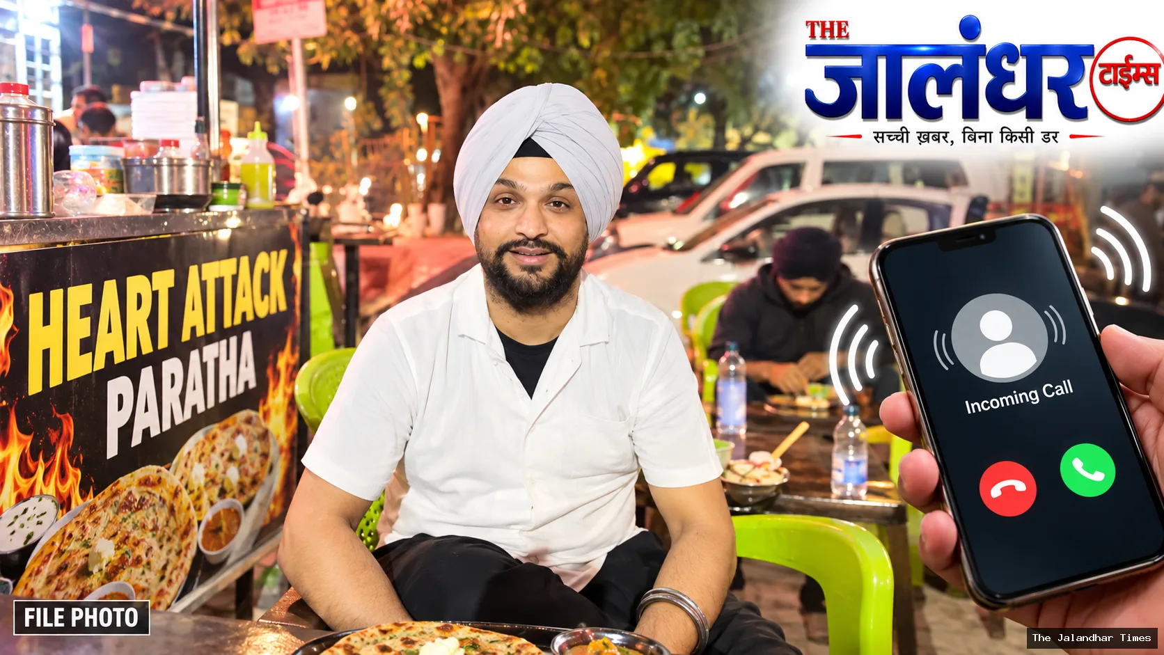 Jalandhar’s Famous ‘Heart Attack Paratha’ Vendor Gets Alleged Threat Call, Approaches Punjab DGP