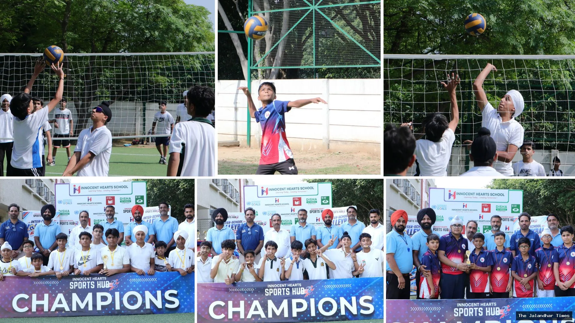 Innocent Hearts Sports Hub Hosts Volleyball Tournament 1.0; Loharan Campus Clinches Top Position