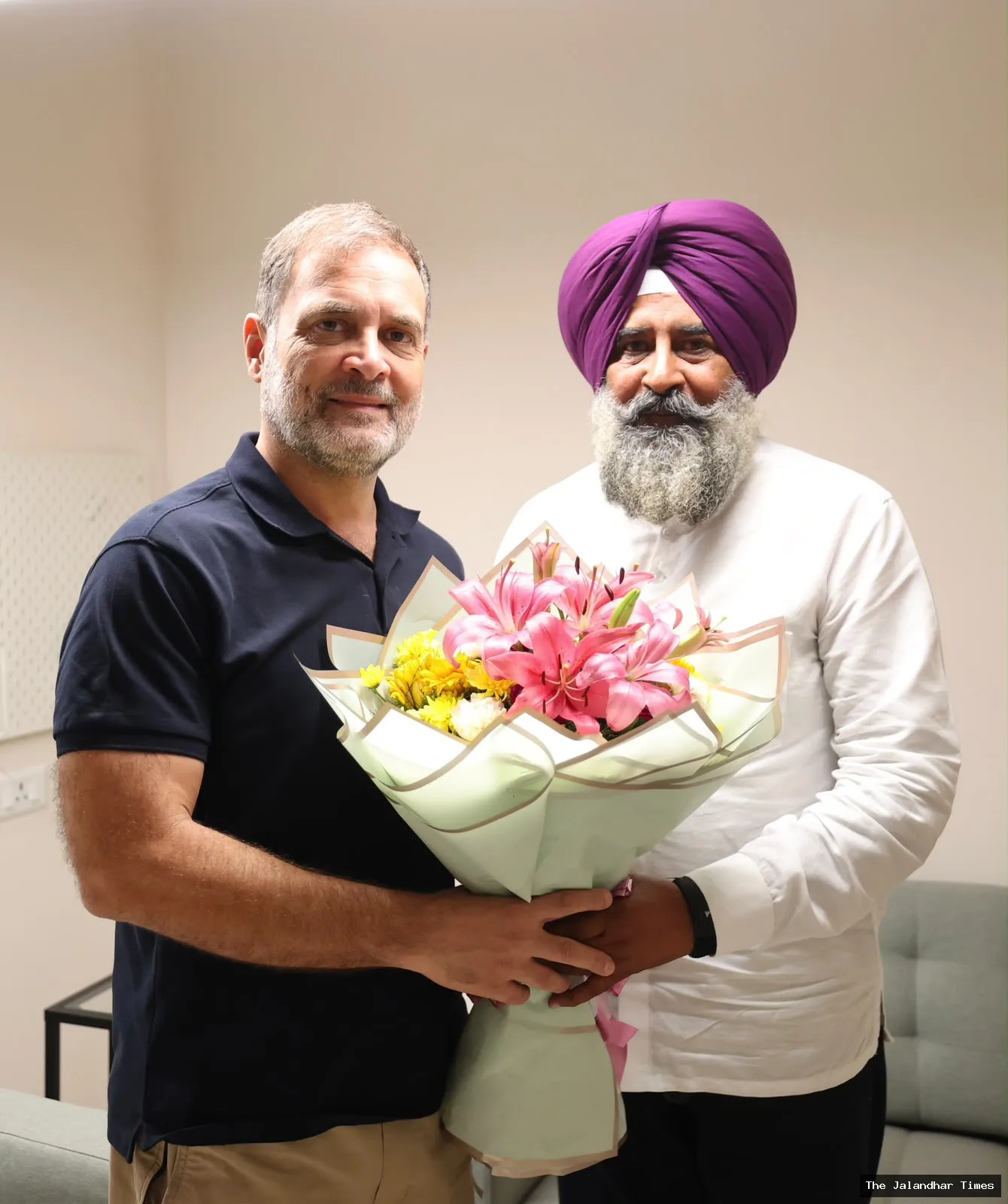 Punjab Congress president Pargat Singh meets Rahul Gandhi in New Delhi on October 5, 2026