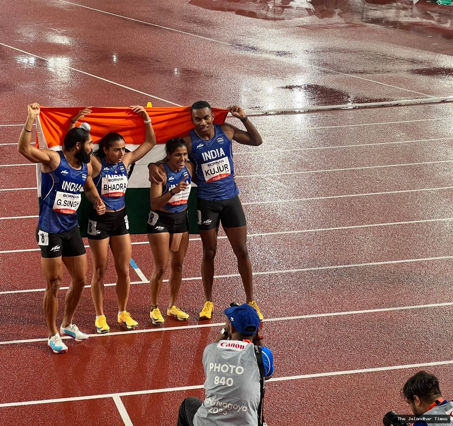 Jalandhar’s Gurindervir Singh Wins Bronze in 400m Mixed Relay at Asian Games 2026