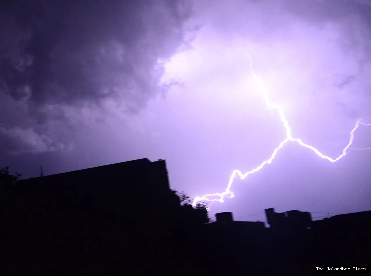 Rain clouds over Punjab as thunderstorms and gusty winds are forecast from October 7, 2026