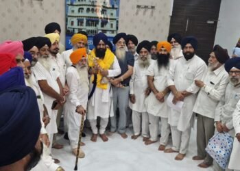 जालंधर की सिख जत्थेबंदियों ने जत्थेदार कुलदीप सिंह गड़गज्ज को सम्मानित कर किए पंथक विचार-विमर्श