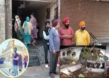 Air ambulance crash Amritsar pilot Swarajdeep Singh death news