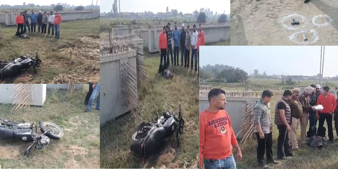 जालंधर फोलड़ीवाल इलाके में पुलिस और शूटर के बीच एनकाउंटर