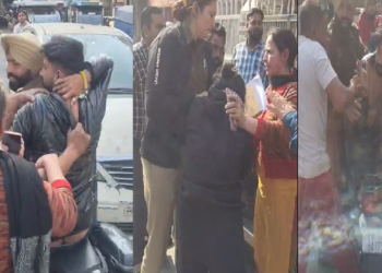 Jalandhar mein pati ko doosri ladki ke saath rangey haath pakda, police ne ki girftari