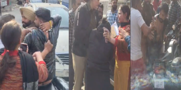 Jalandhar mein pati ko doosri ladki ke saath rangey haath pakda, police ne ki girftari