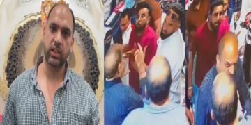 Geeta Zaildar dispute with shopkeeper in Phagwara captured in CCTV