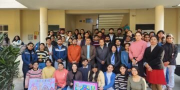 Cancer awareness competition at Dayanand Ayurvedic College Jalandhar