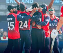 Dipendra Singh Airee scoring fifty against Scotland in T20 World Cup 2026