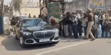 Dera Beas chief Gurinder Singh Dhillon visit Ludhiana