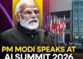 PM Modi speech at AI Summit 2026 on skill development and AI future