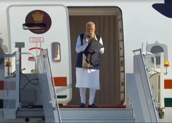 PM Modi arrives in Israel 2026, Netanyahu receives at airport